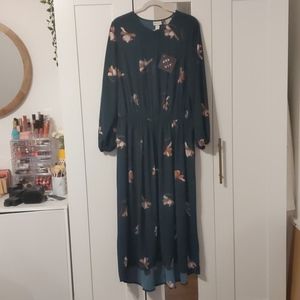 Ava & Viv maxi high low dress